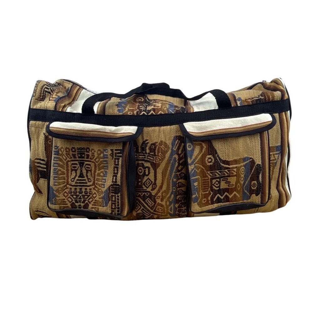 Handcrafted Peruvian Native Shoulder Strap & Mult… - image 5